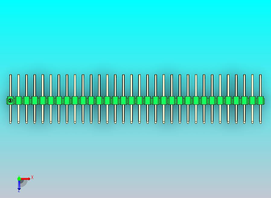 DS1022彩色排针 绿色 3x32p 100mil 类型D 版本1.0.zip