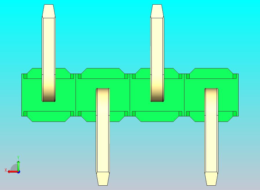 DS1022彩色排针 绿色 04p 100mil 类型 SMT R2 版本1.0.zip