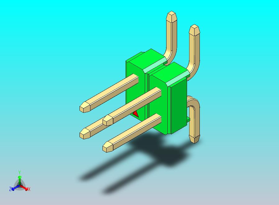 DS1022彩色排针 绿色 04P 100mil 类型SMT 版本1.0.zip