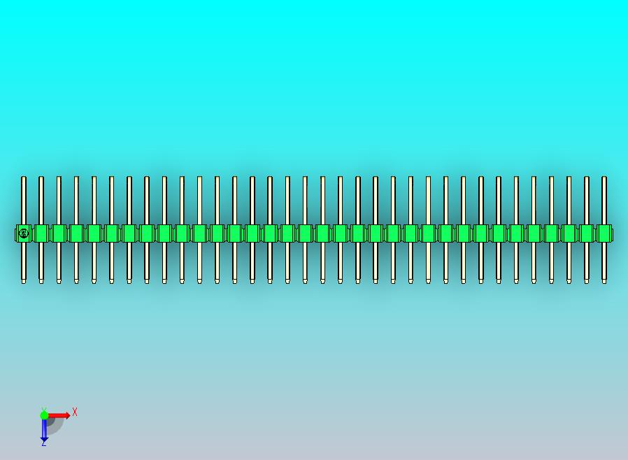 DS1022彩色排针 绿色 3x34p 100mil 类型D 版本1.0.zip