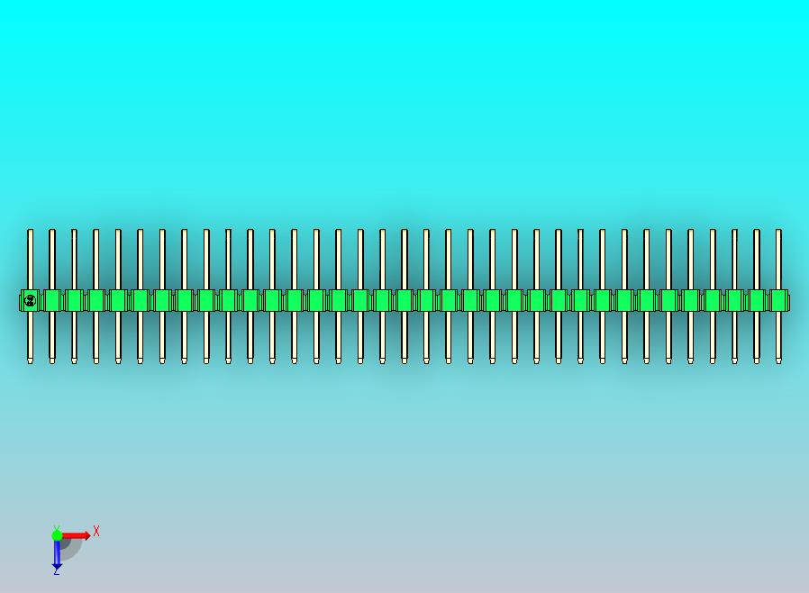 DS1022彩色排针 绿色 3x35p 100mil 类型D 版本1.0.zip