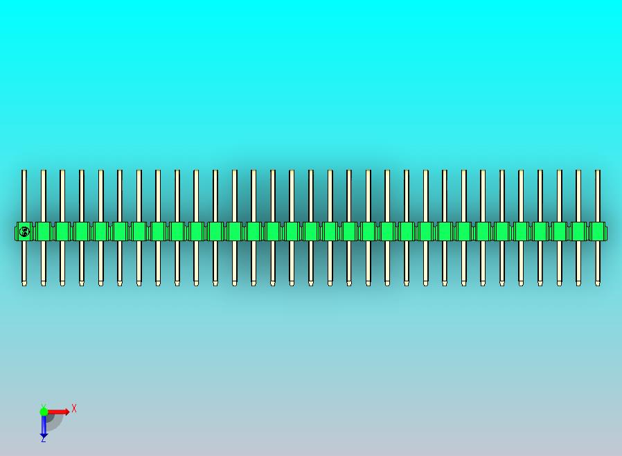 DS1022彩色排针 绿色 3x31p 100mil 类型D 版本1.0.zip