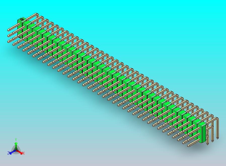 DS1022彩色排针 绿色 3x37p 100mil 类型D 版本1.0.zip