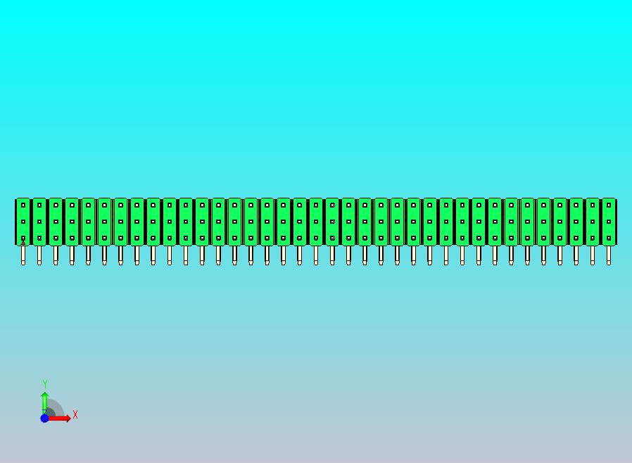 DS1022彩色排针 绿色 3x37p 100mil 类型D 版本1.0.zip