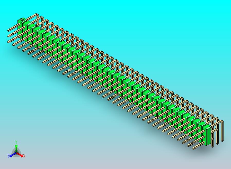 DS1022彩色排针 绿色 3x38p 100mil 类型D 版本1.0.zip