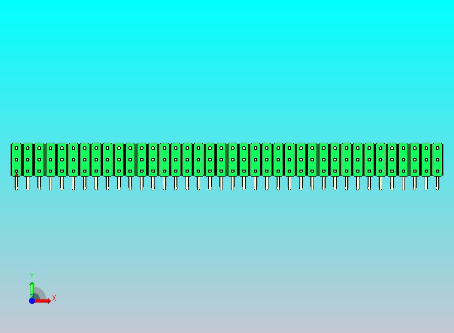DS1022彩色排针 绿色 3x38p 100mil 类型D 版本1.0.zip