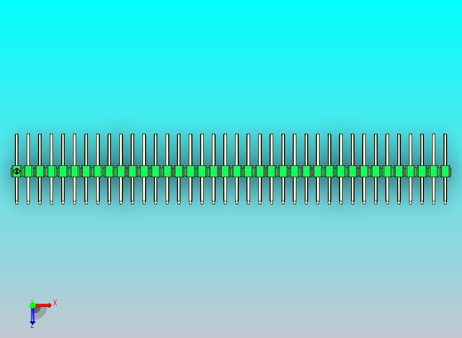 DS1022彩色排针 绿色 3x38p 100mil 类型D 版本1.0.zip