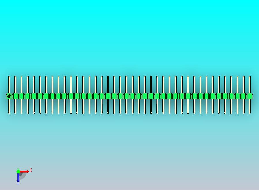 DS1022彩色排针 绿色 3x40p 100mil 类型D 版本1.0.zip