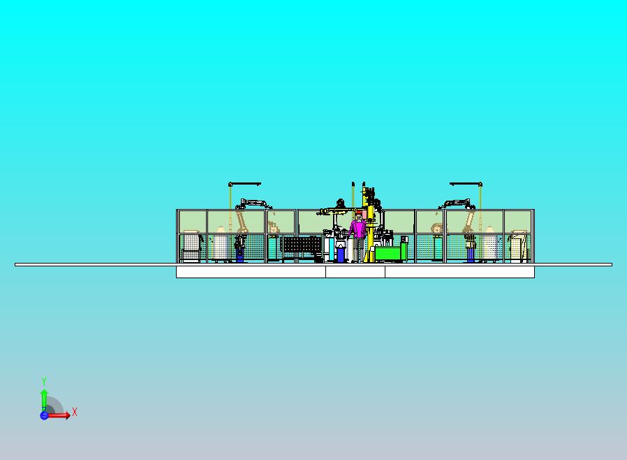 轻卡后桥焊接自动线