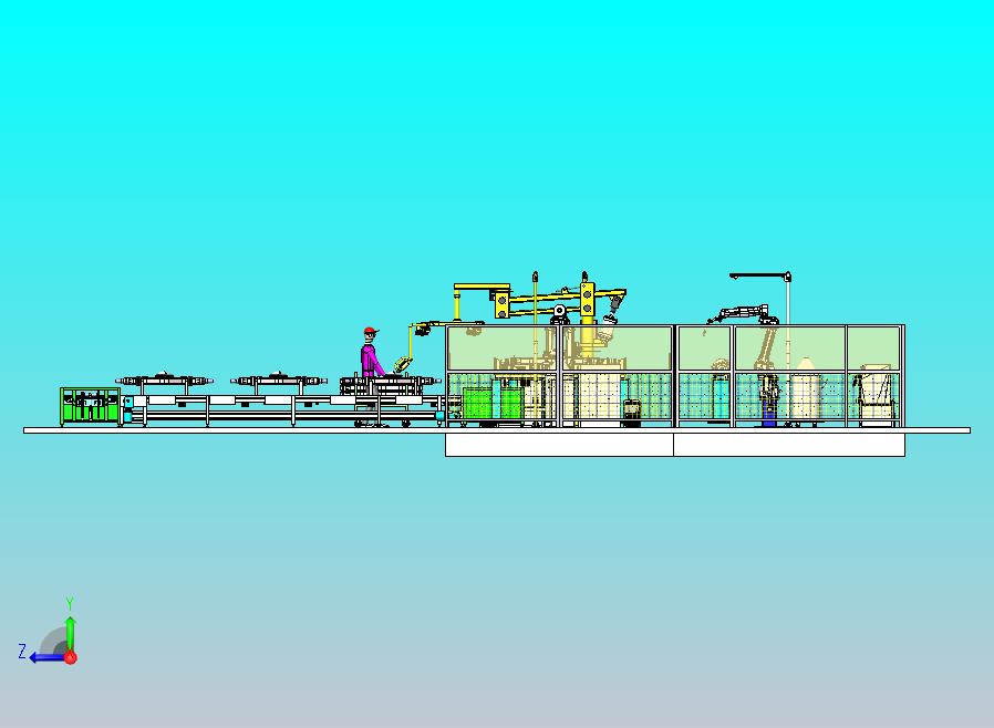 轻卡后桥焊接自动线