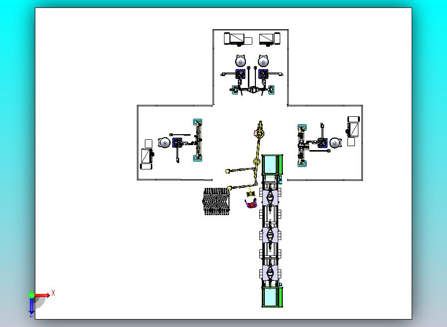 轻卡后桥焊接自动线