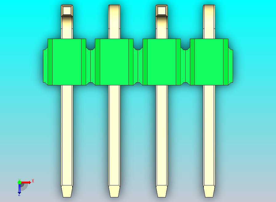 DS1022彩色排针 绿色 04P 100毫姆 Type SMT R1 版本1.0.zip