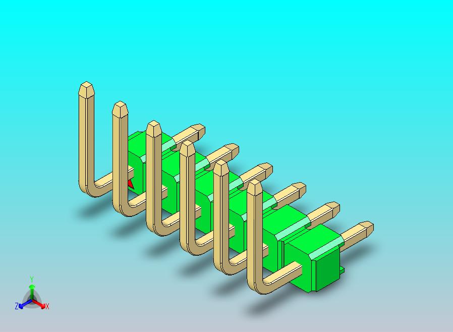 DS1022彩色排针 绿色 06p 100mil 类型U 版本1.0.zip