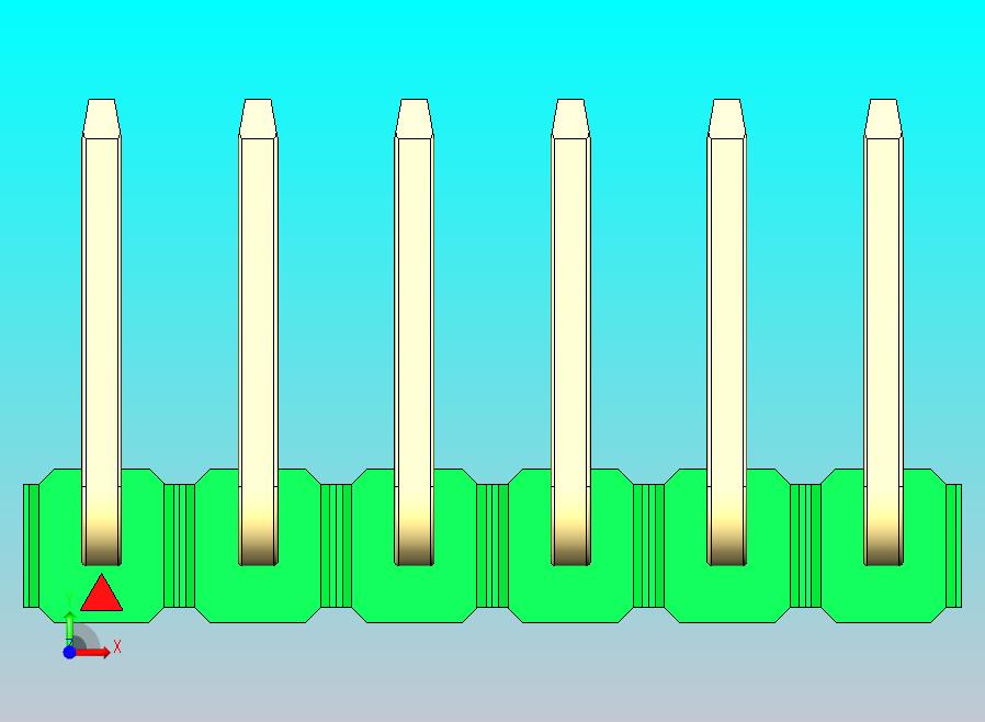DS1022彩色排针 绿色 06p 100mil 类型U 版本1.0.zip