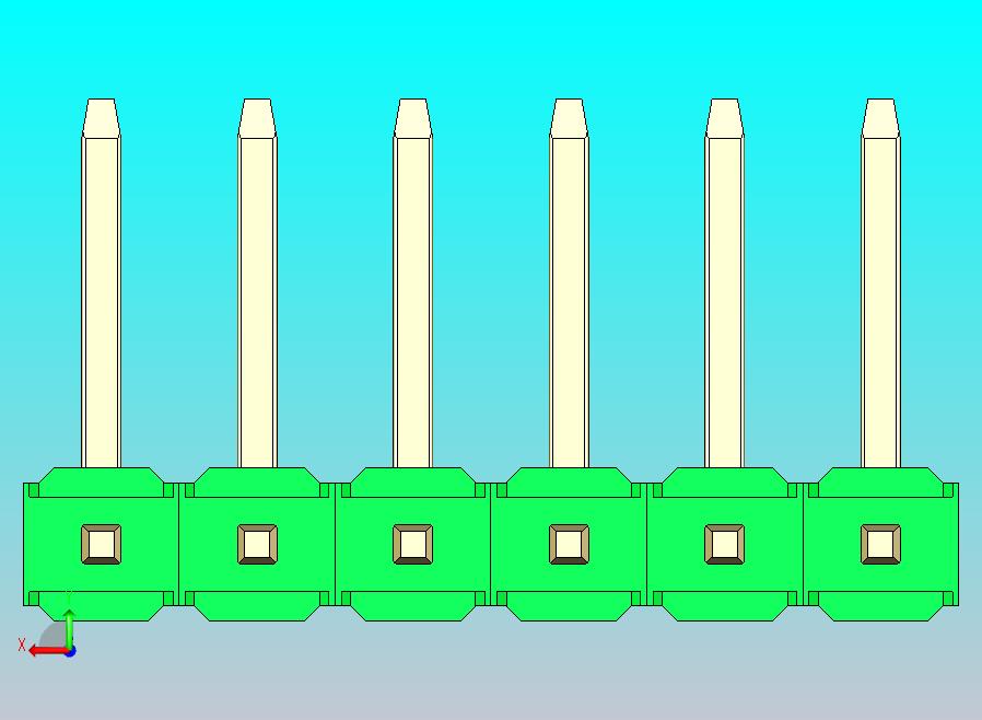 DS1022彩色排针 绿色 06p 100mil 类型U 版本1.0.zip