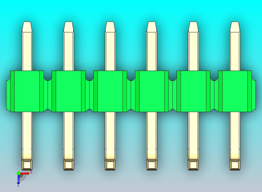 DS1022彩色排针 绿色 06p 100mil 类型U 版本1.0.zip