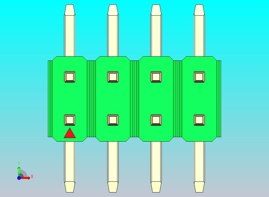 DS1022彩色排针 绿色 08P 100mil 类型SMT 版本1.0.zip