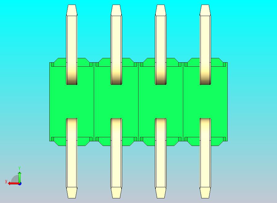 DS1022彩色排针 绿色 08P 100mil 类型SMT 版本1.0.zip