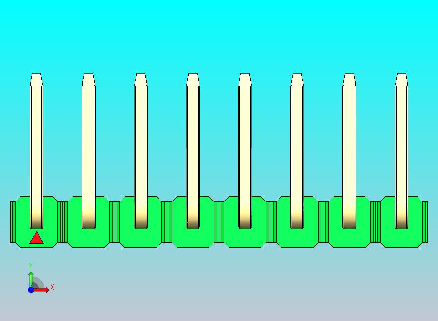 DS1022彩色排针 绿色 08p 100mil 类型U 版本1.0.zip