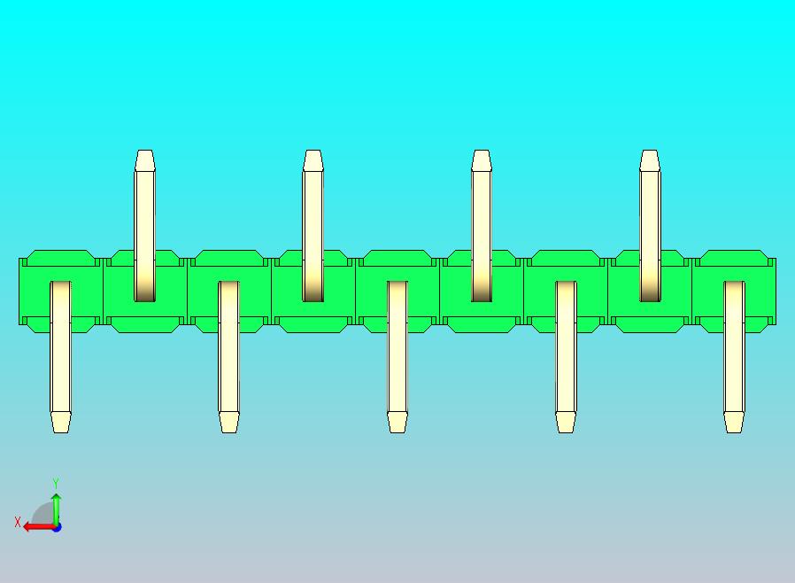 DS1022彩色排针 绿色 09p 100mil 类型 SMT R2 版本1.0.zip