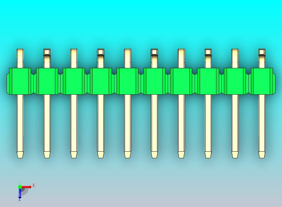 DS1022彩色排针 绿色 10P 100mil 类型 SMT R2 版本1.0.zip