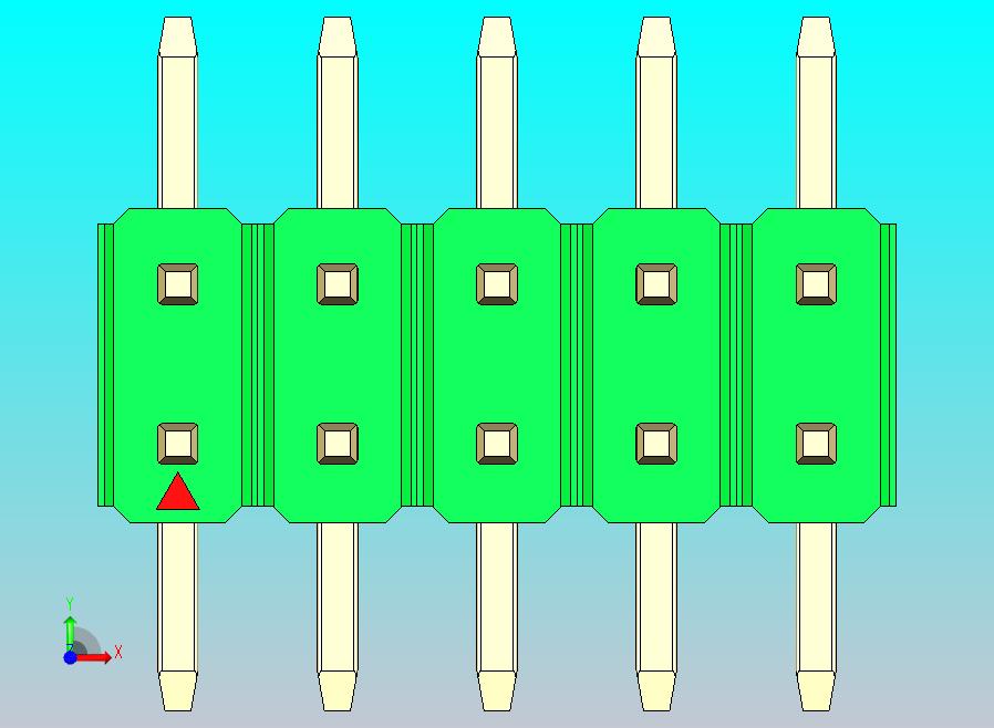 DS1022彩色排针 绿色 10p 100mil 类型SMT 版本1.0.zip