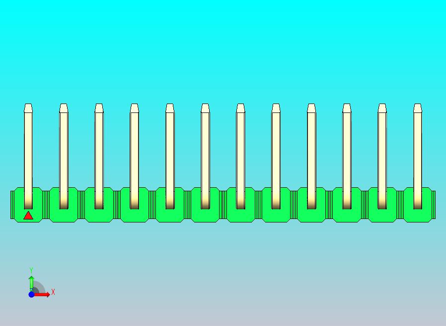 DS1022彩色排针 绿色 12p 100mil 类型U 版本1.0.zip
