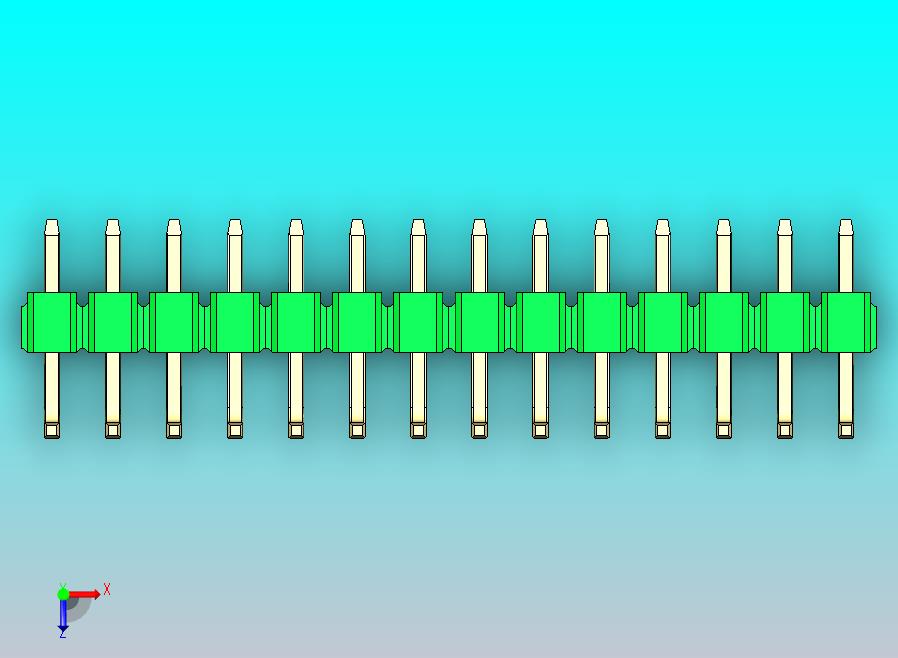 DS1022彩色排针 绿色 14引脚 100密耳 类型U 版本1.0.zip