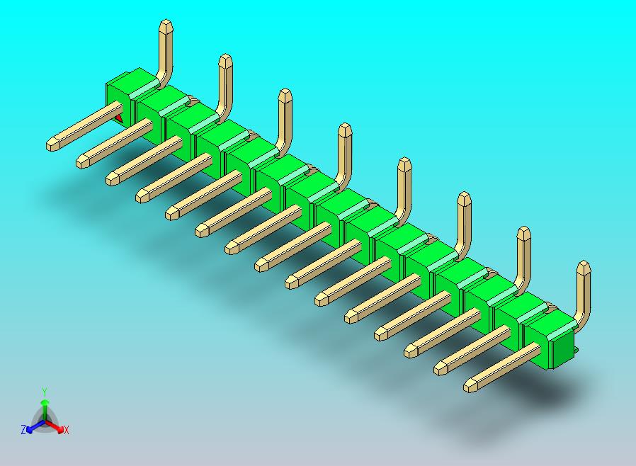 DS1022彩色排针 绿色 15p 100mil 类型 SMT R1 版本1.0.zip