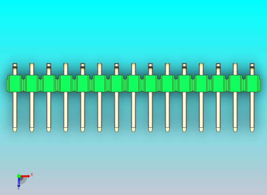 DS1022彩色排针 绿色 15p 100mil 类型 SMT R1 版本1.0.zip