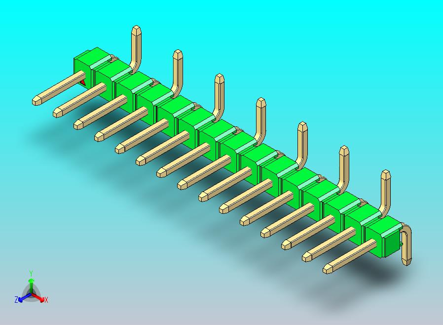 DS1022彩色排针 绿色 15p 100mil 类型 SMT R2 版本1.0.zip