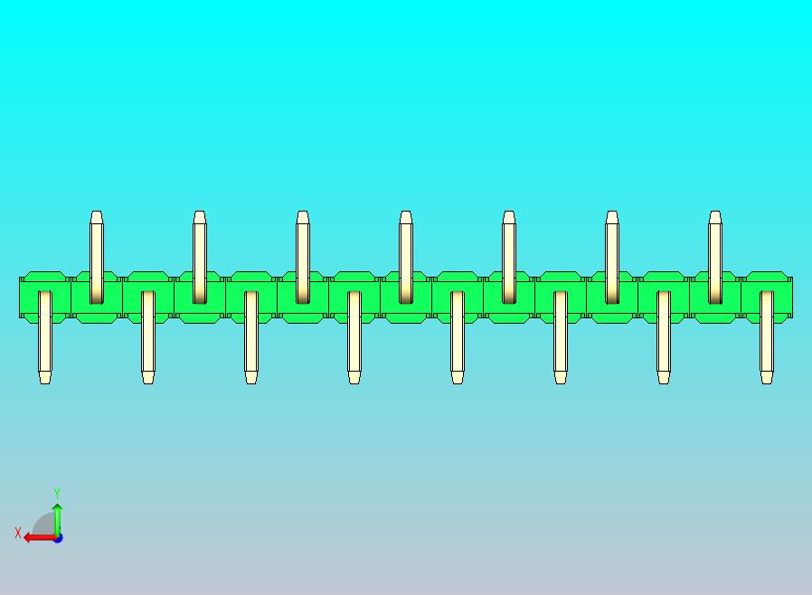 DS1022彩色排针 绿色 15p 100mil 类型 SMT R2 版本1.0.zip