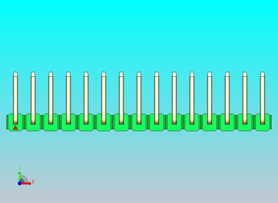DS1022彩色排针 绿色 15p 100mil 类型U 版本1.0.zip