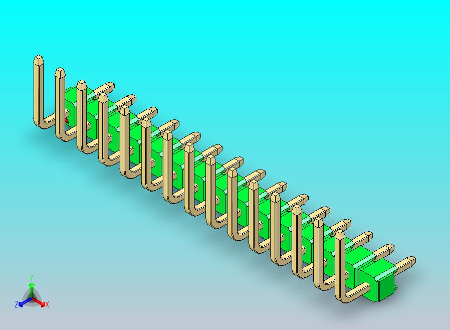 DS1022彩色排针 绿色 15p 100mil 类型U 版本1.0.zip