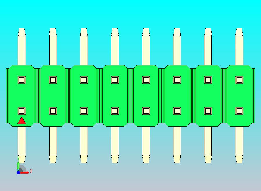 DS1022彩色排针 绿色 16引脚 100mil 类型SMT 版本1.0.zip