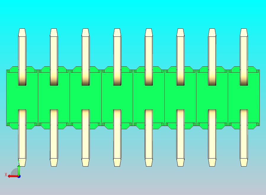 DS1022彩色排针 绿色 16引脚 100mil 类型SMT 版本1.0.zip