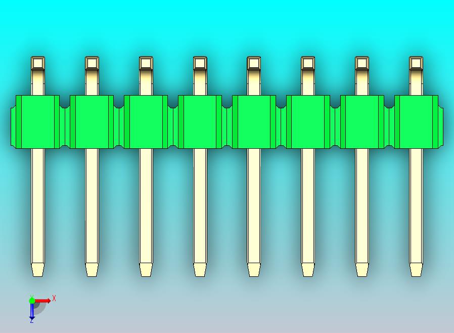 DS1022彩色排针 绿色 16引脚 100mil 类型SMT 版本1.0.zip