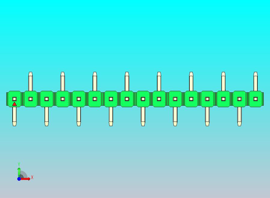 DS1022彩色排针 绿色 16引脚 100密耳 SMT R2 版本1.0.zip