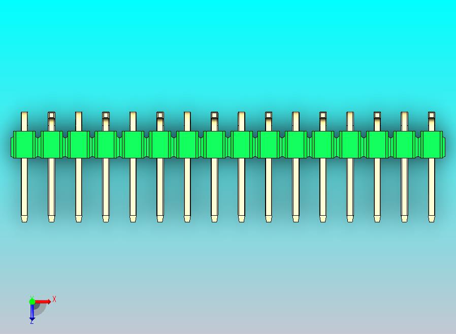 DS1022彩色排针 绿色 16引脚 100密耳 SMT R2 版本1.0.zip