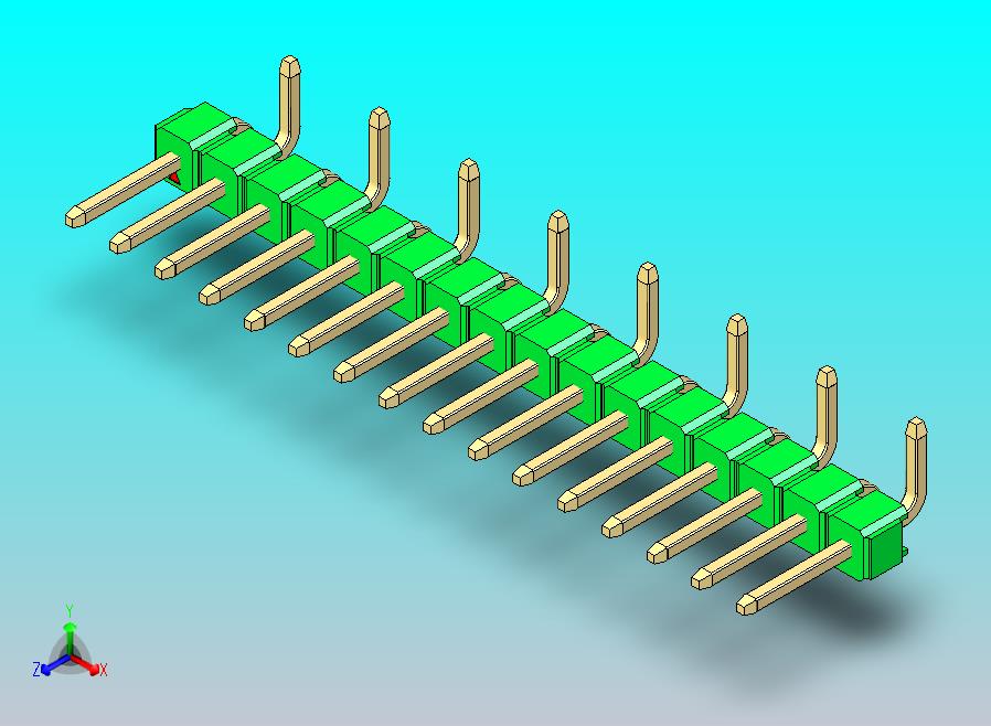 DS1022彩色排针 绿色 16引脚 100密耳 SMT R2 版本1.0.zip