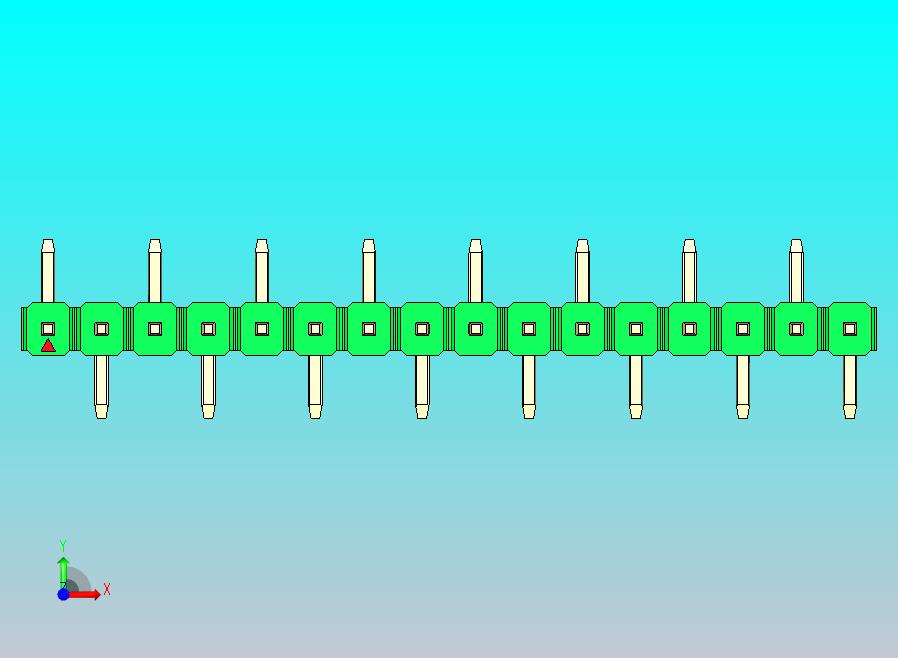 DS1022彩色排针 绿色 16引脚 100密耳 类型 SMT R1 版本1.0.zip