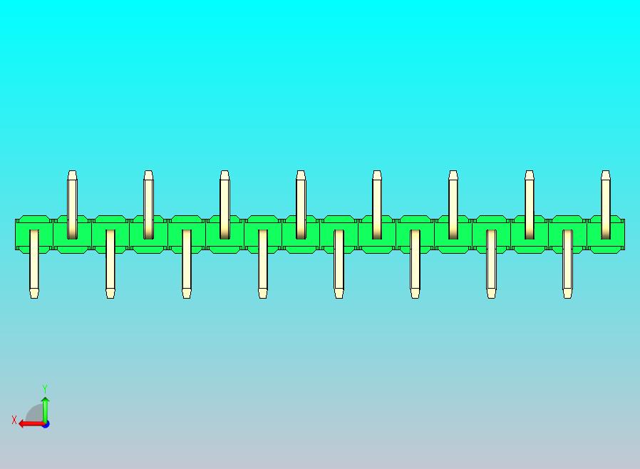 DS1022彩色排针 绿色 16引脚 100密耳 类型 SMT R1 版本1.0.zip