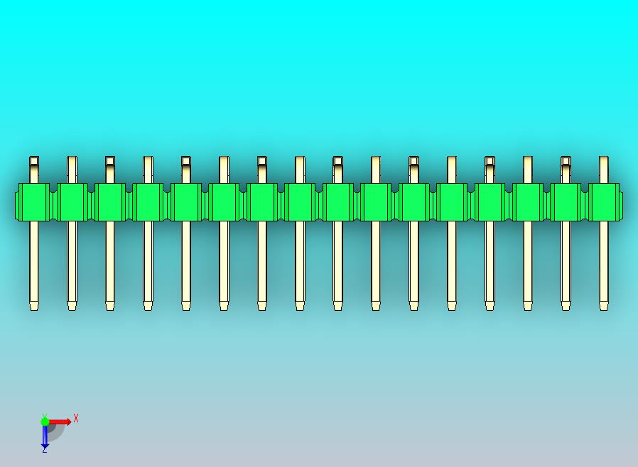 DS1022彩色排针 绿色 16引脚 100密耳 类型 SMT R1 版本1.0.zip