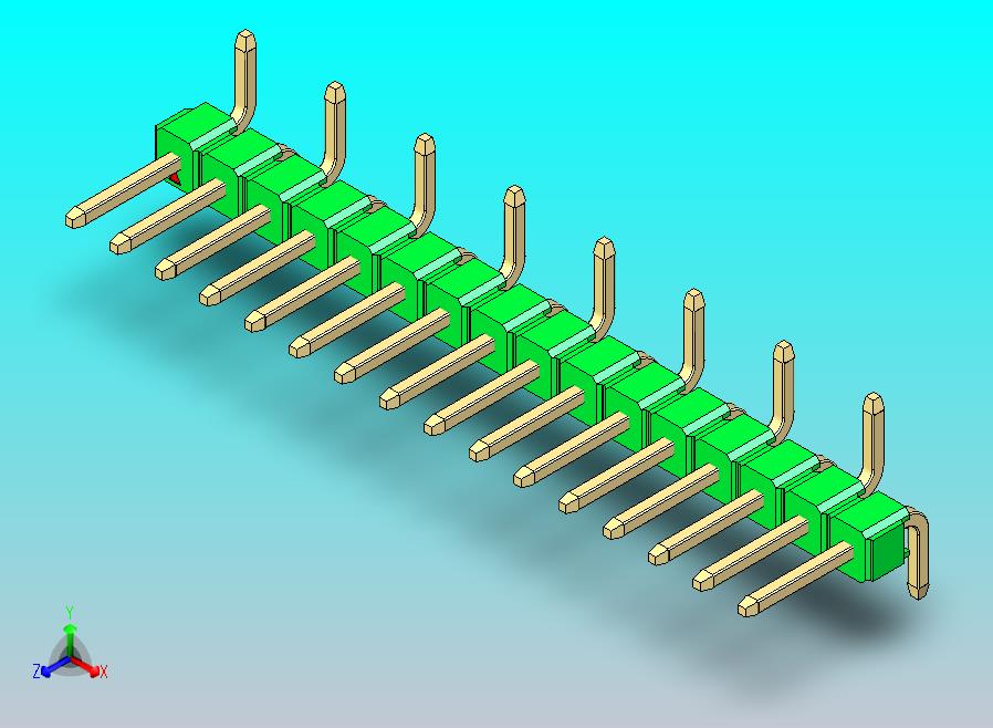 DS1022彩色排针 绿色 16引脚 100密耳 类型 SMT R1 版本1.0.zip