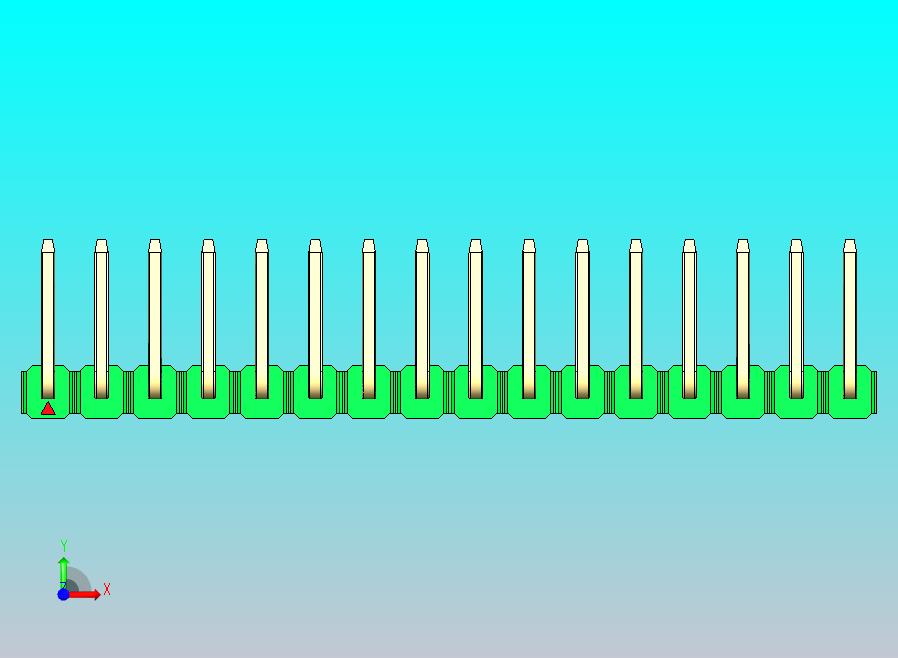 DS1022彩色排针 绿色 16针 100mil 类型U 版本1.0.zip