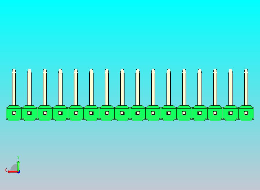 DS1022彩色排针 绿色 16针 100mil 类型U 版本1.0.zip