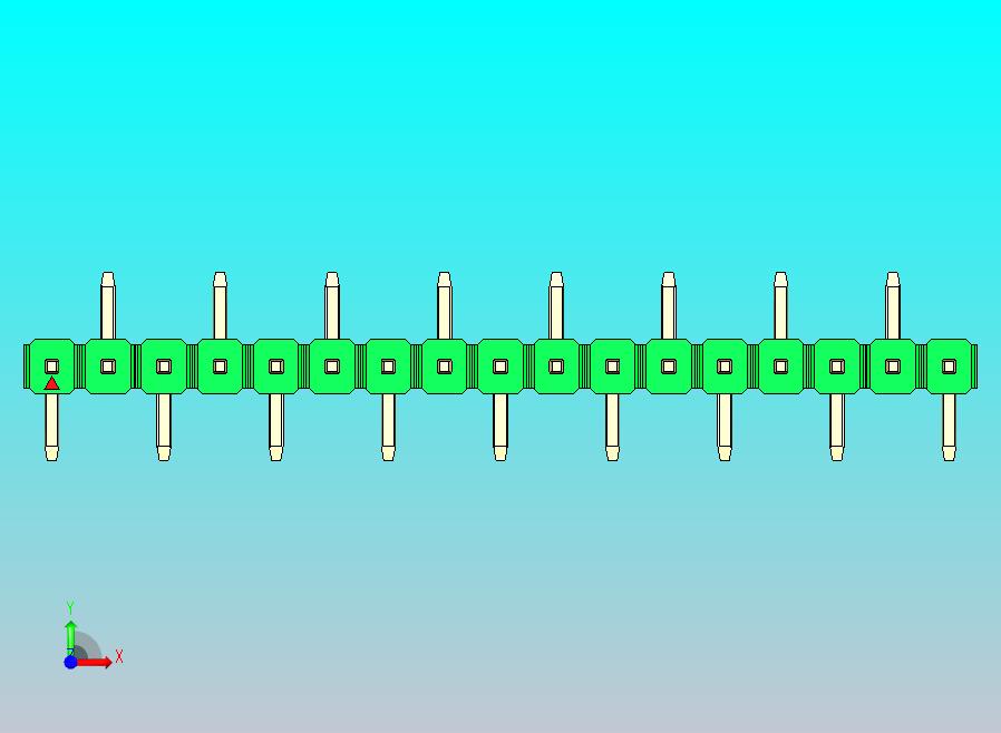 DS1022彩色排针 绿色 17p 100mil 类型 SMT R2 版本1.0.zip