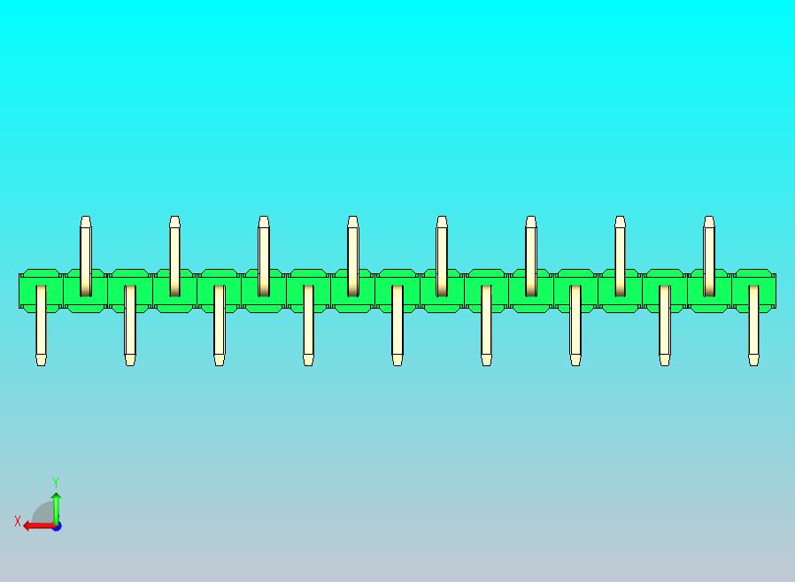DS1022彩色排针 绿色 17p 100mil 类型 SMT R2 版本1.0.zip
