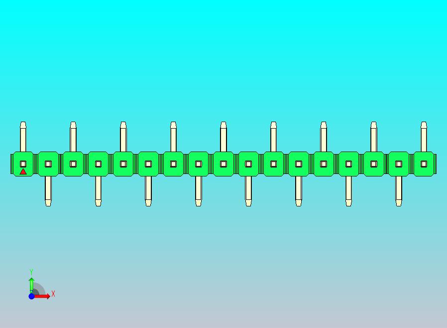 DS1022彩色排针 绿色 17P 100密 类型 SMT R1 版本1.0.zip