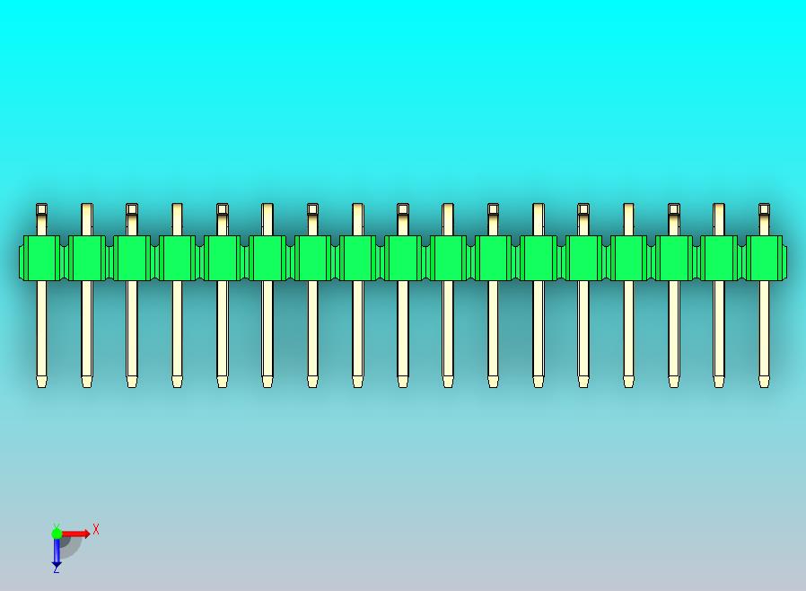 DS1022彩色排针 绿色 17P 100密 类型 SMT R1 版本1.0.zip